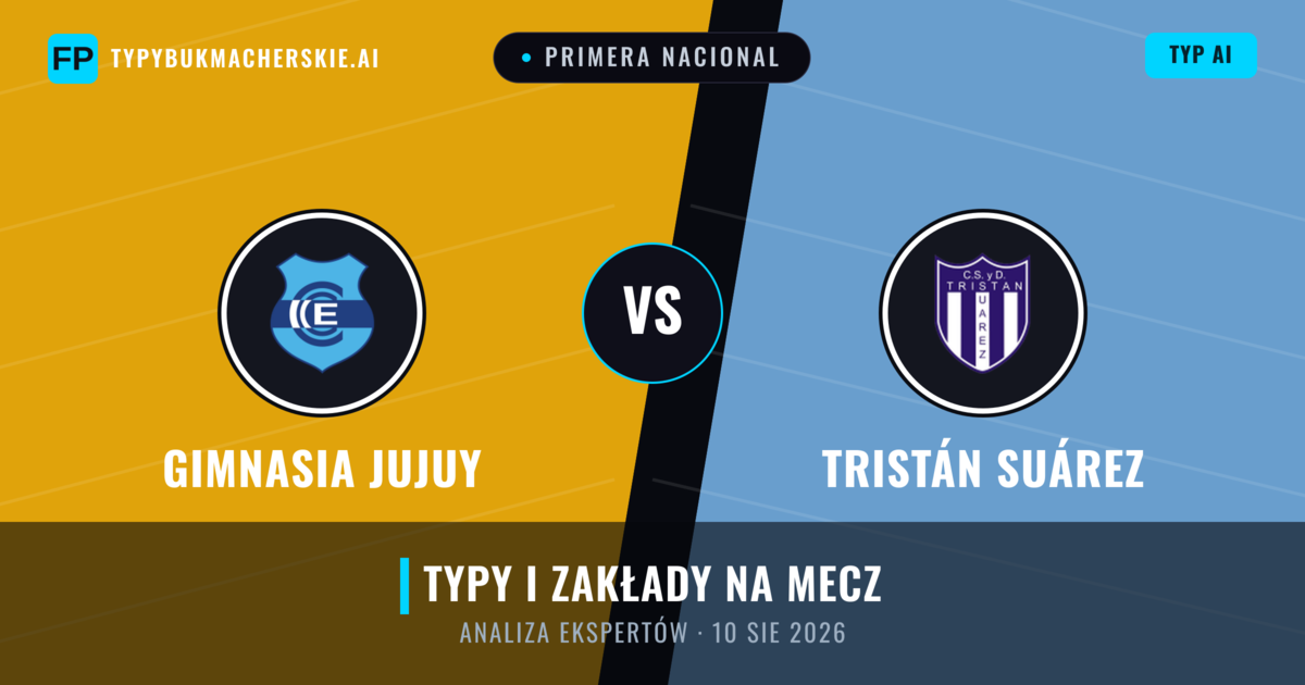 Gimnasia Jujuy vs Tristán Suárez — typy i zapowiedź meczu