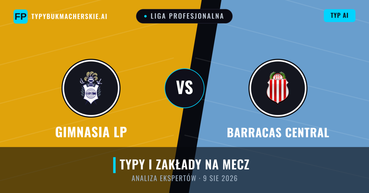 Gimnasia LP vs Barracas Central — typy i zapowiedź meczu