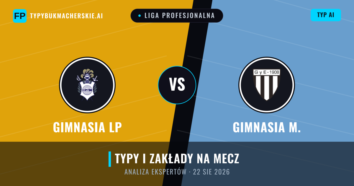 Gimnasia LP vs Gimnasia M. — typy i zapowiedź meczu