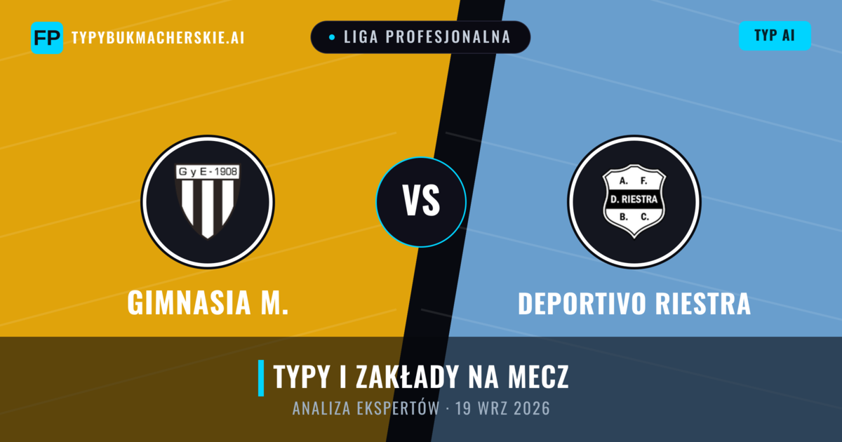 Gimnasia M. vs Deportivo Riestra — typy i zapowiedź meczu
