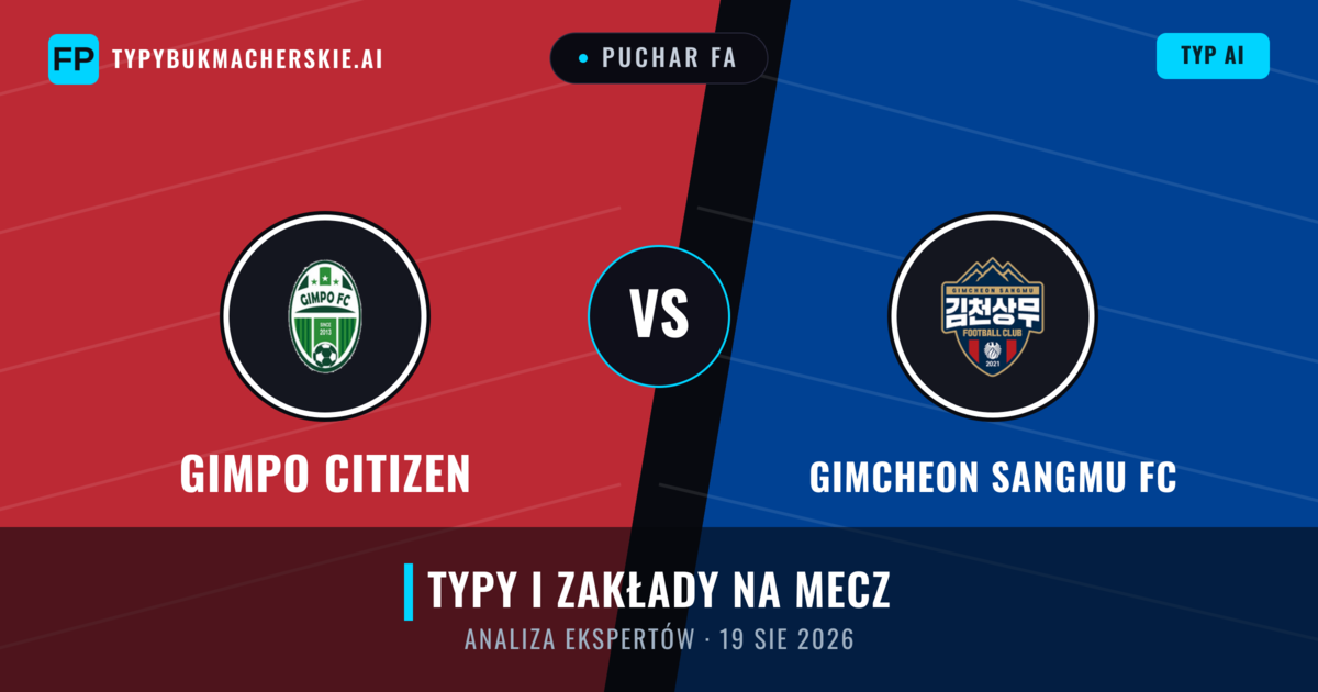 Gimpo Citizen vs Gimcheon Sangmu FC — typy i zapowiedź meczu