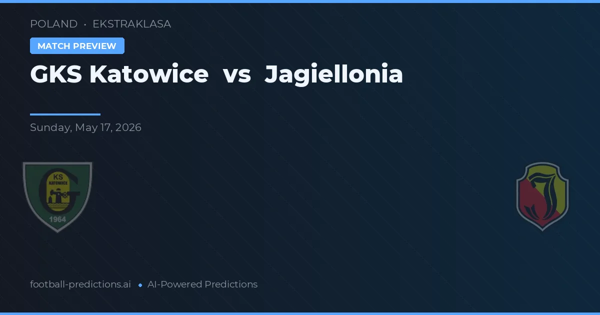 GKS Katowice vs Jagiellonia Białystok — typy i zapowiedź meczu