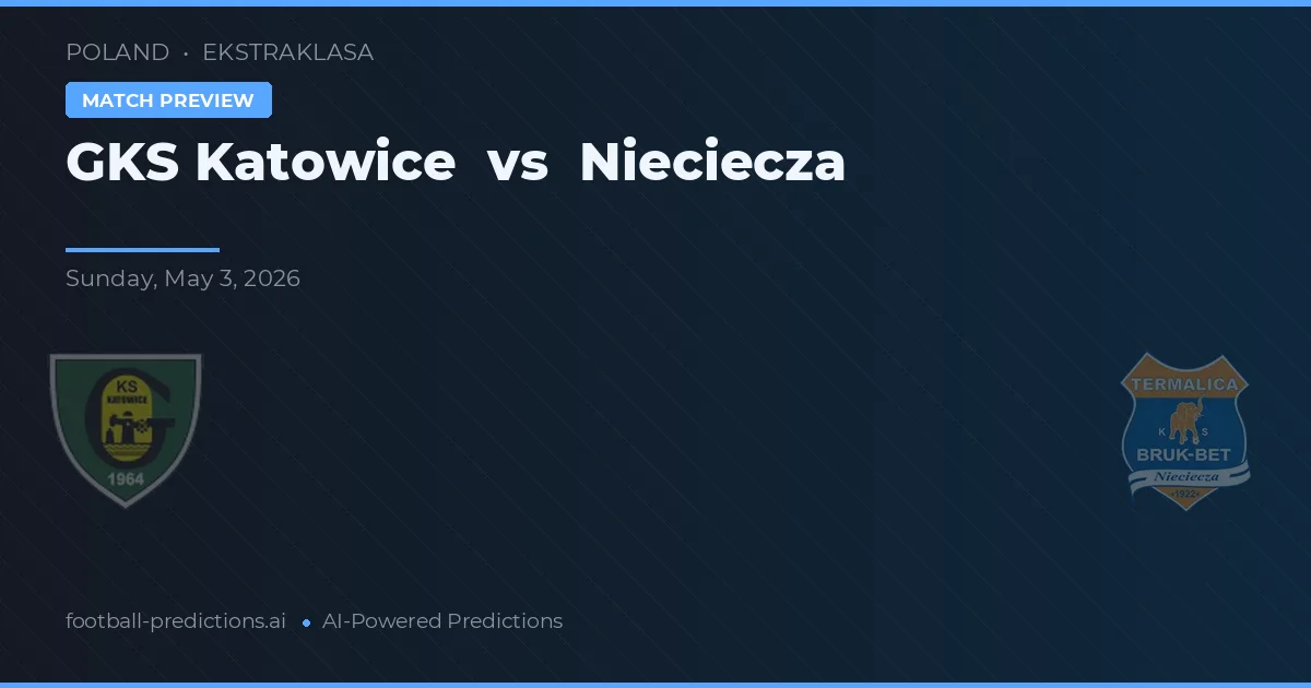 GKS Katowice vs Nieciecza preview