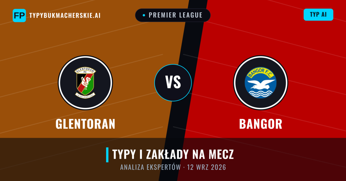 Glentoran vs Bangor — typy i zapowiedź meczu