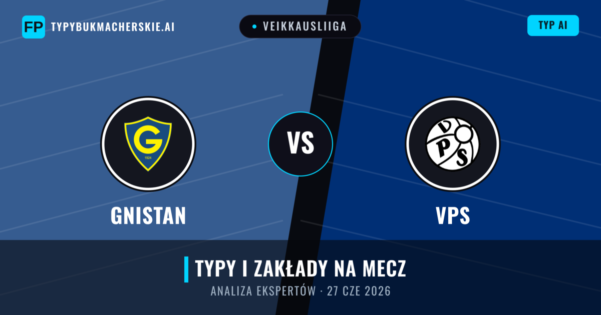 Gnistan vs VPS — typy i zapowiedź meczu