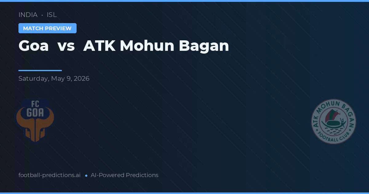 Goa vs ATK Mohun Bagan — typy i zapowiedź meczu