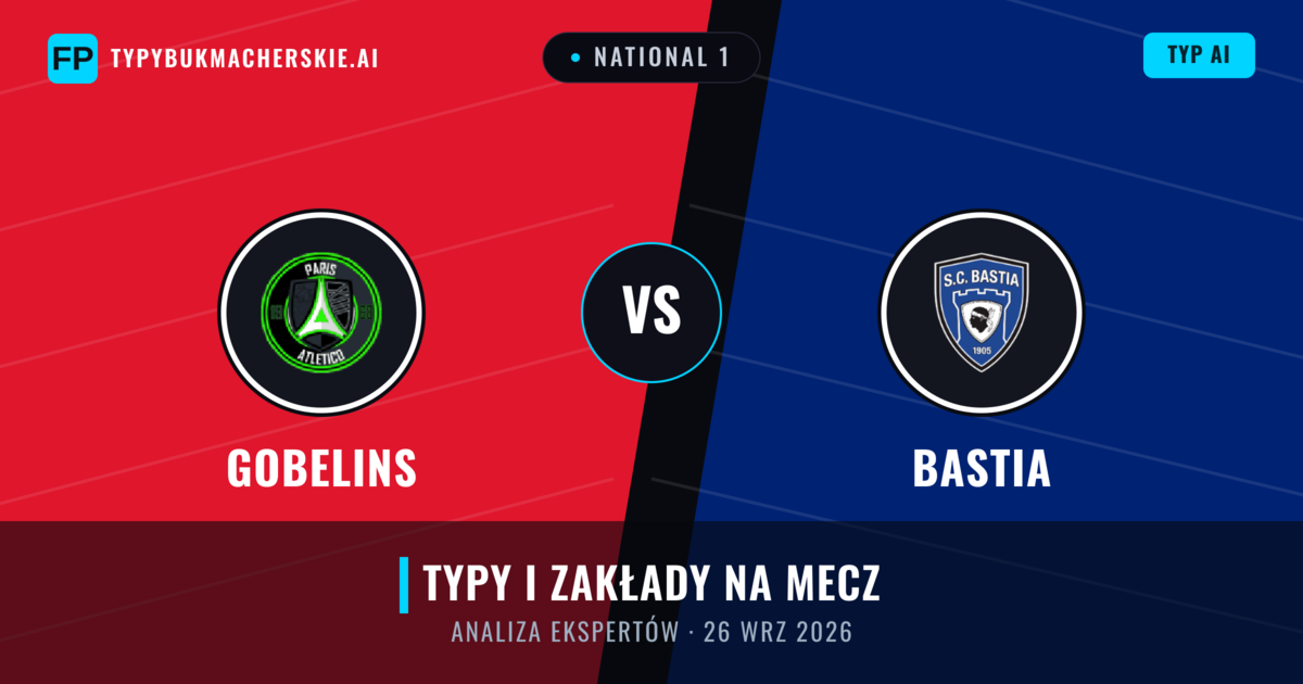 Gobelins vs Bastia — typy i zapowiedź meczu