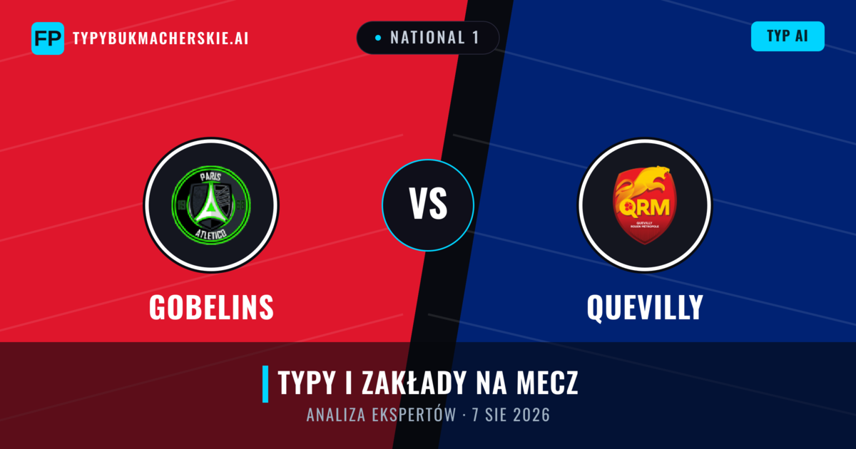 Gobelins vs Quevilly — typy i zapowiedź meczu
