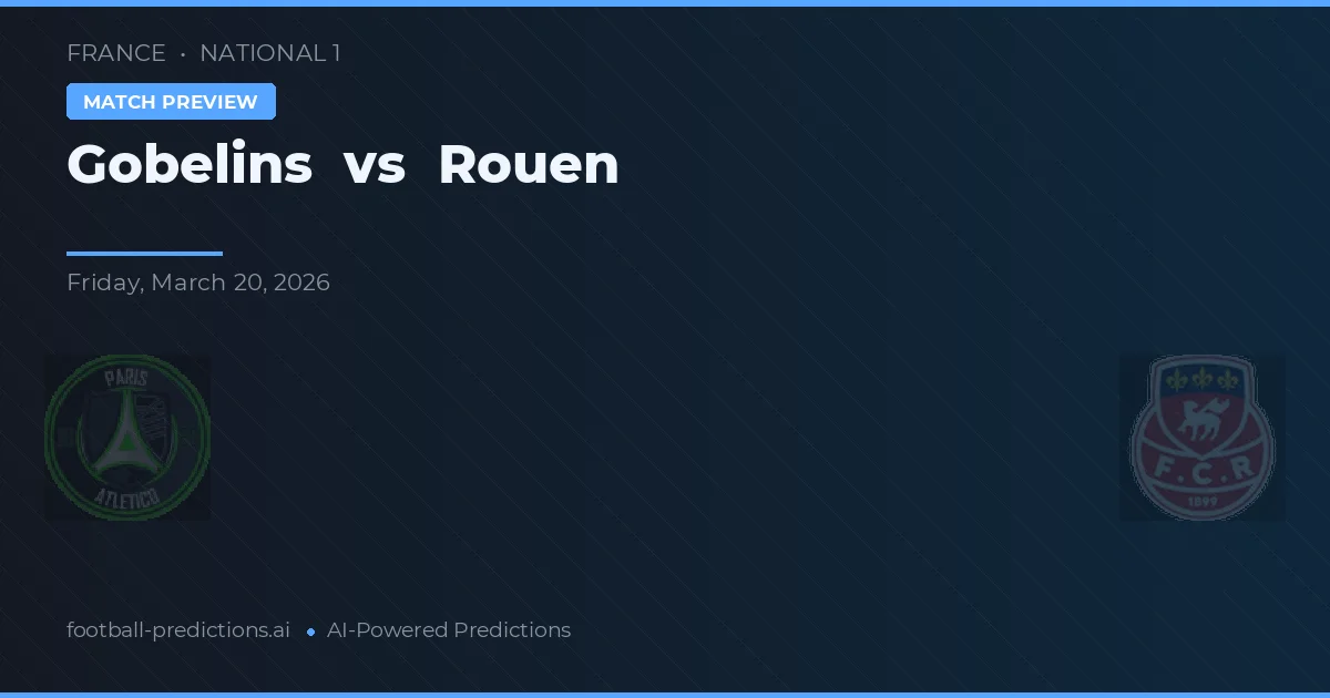 Gobelins vs Rouen — typy i zapowiedź meczu