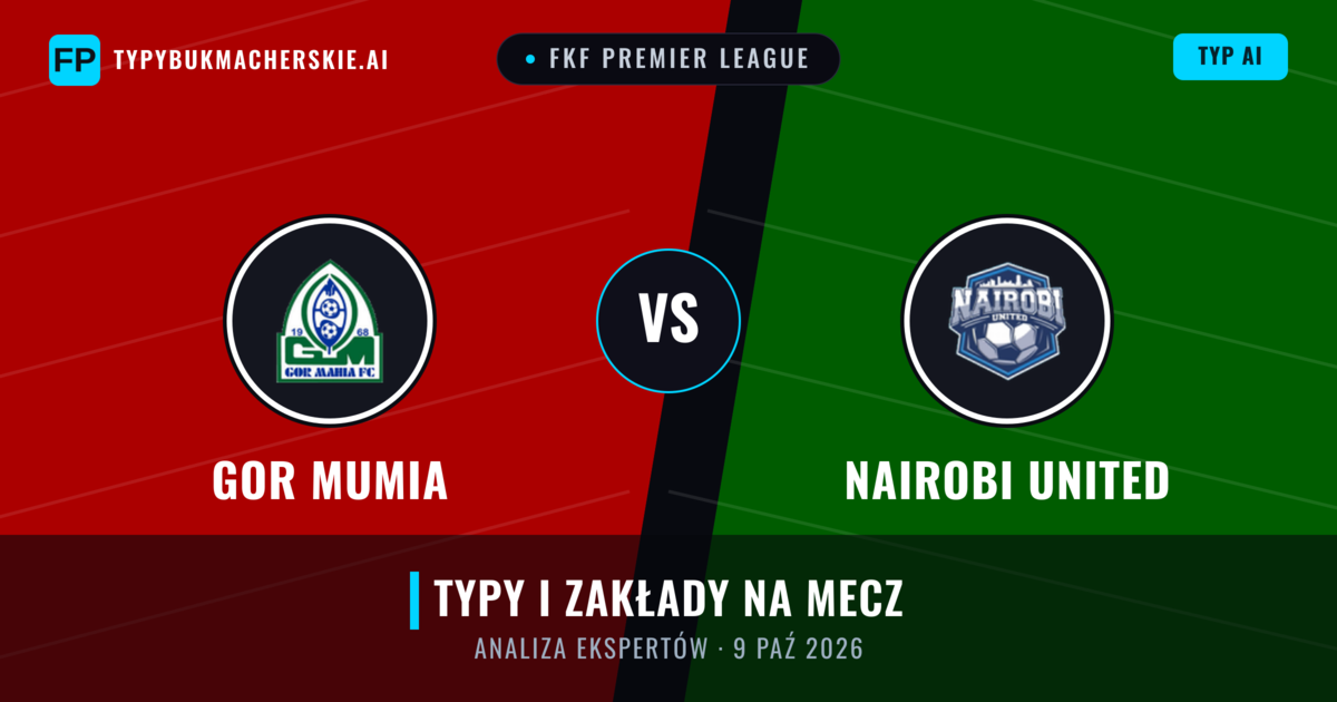 GOR Mumia vs Nairobi United — typy i zapowiedź meczu