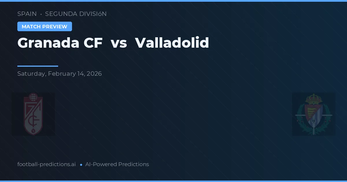 Granada CF vs Valladolid — typy i zapowiedź meczu