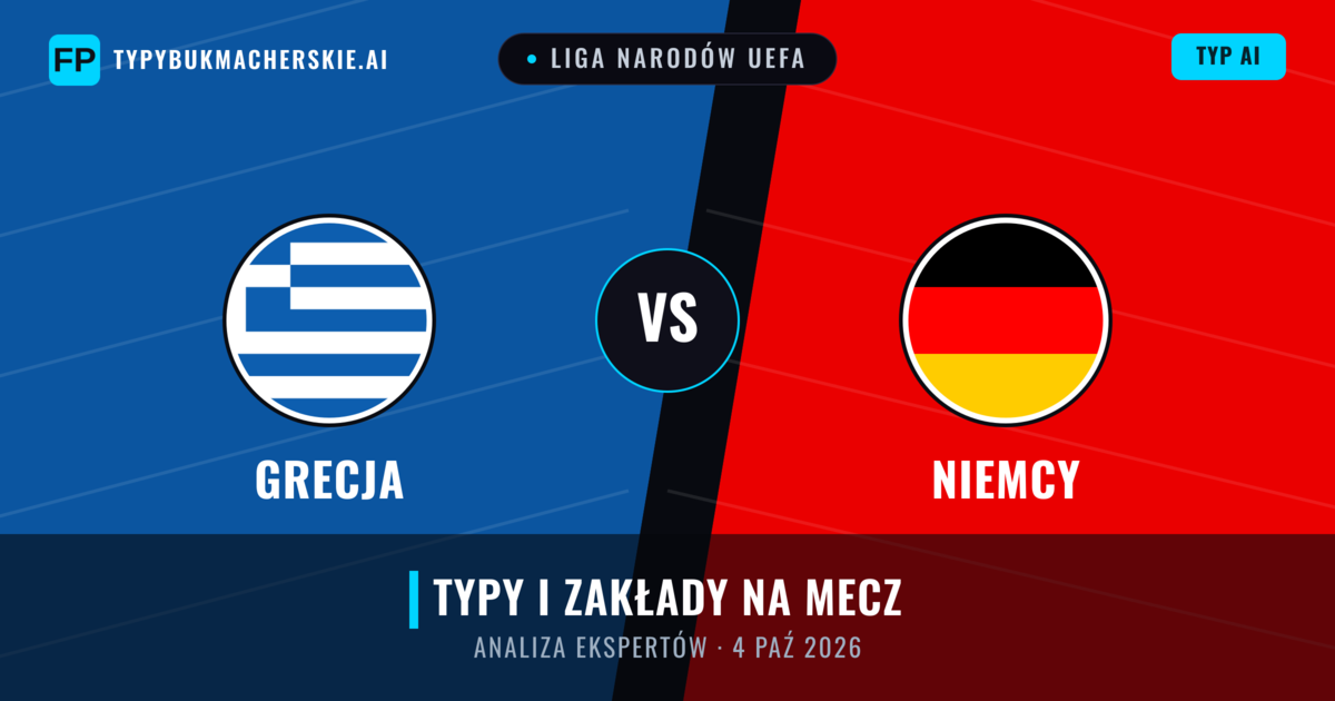 Grecja vs Niemcy — typy i zapowiedź meczu