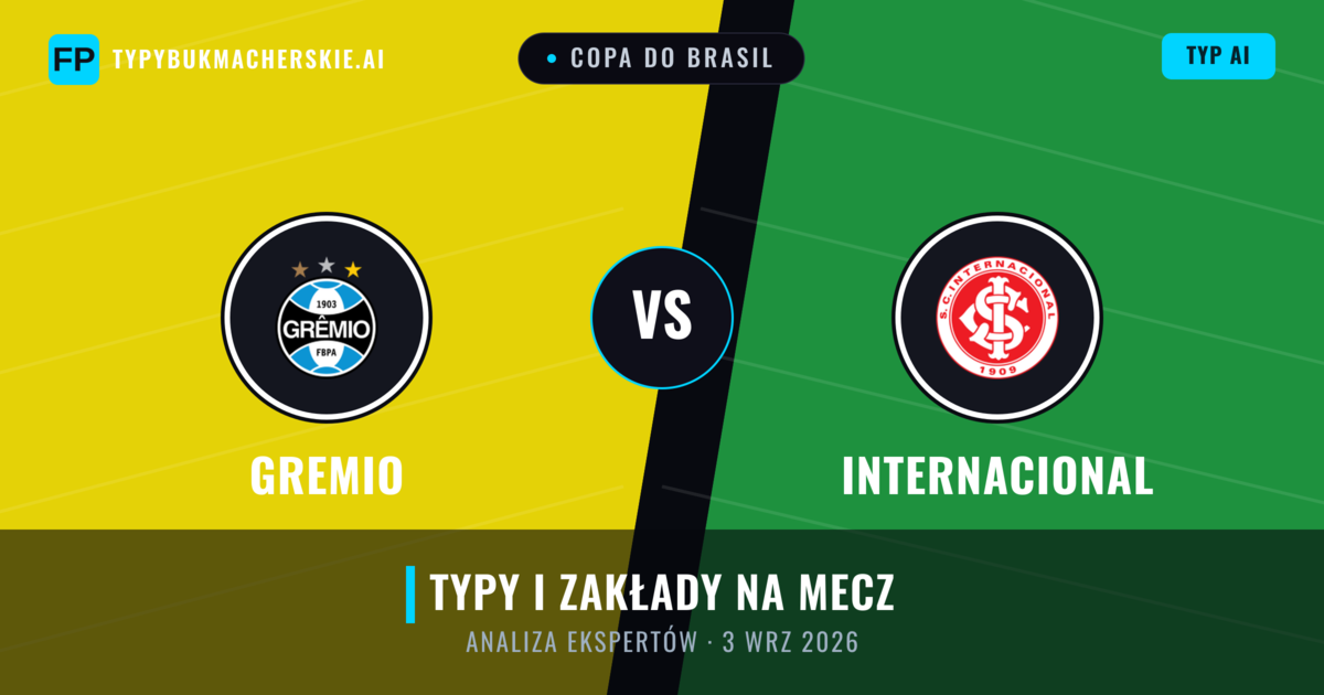 Gremio vs Internacional — typy i zapowiedź meczu