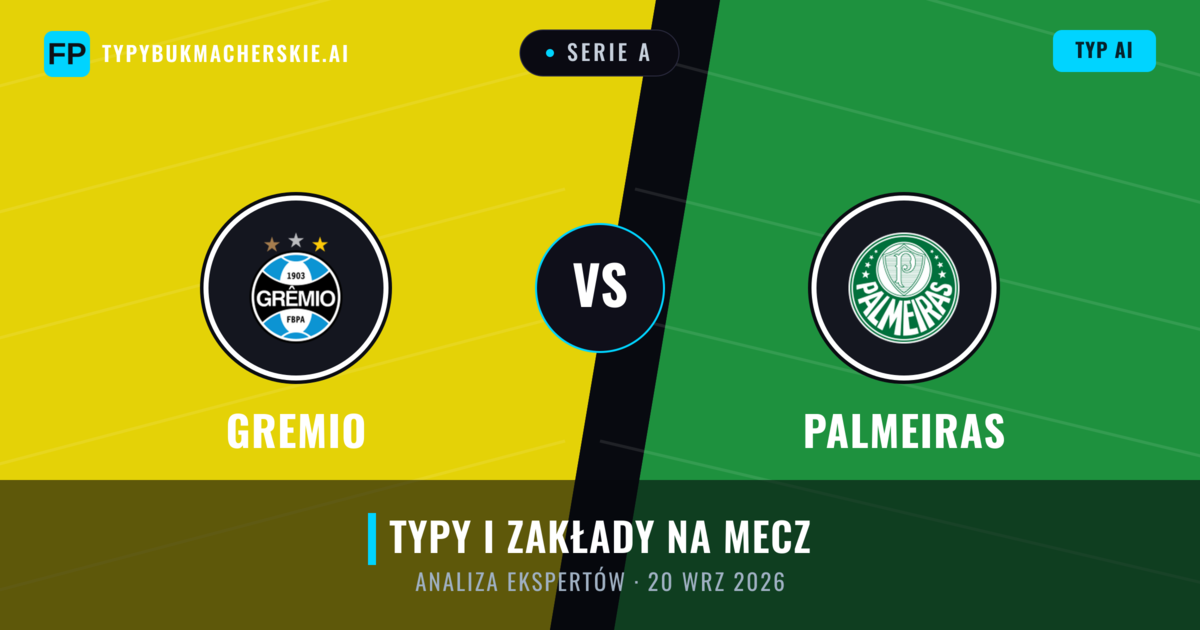 Gremio vs Palmeiras — typy i zapowiedź meczu