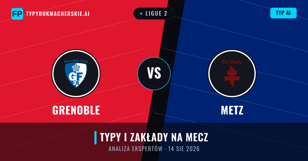Grenoble vs Metz — typy i zapowiedź meczu