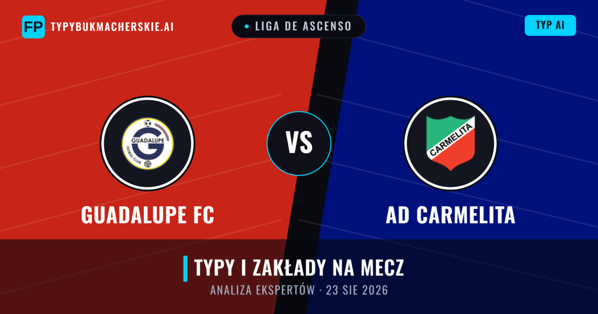 Guadalupe FC vs AD Carmelita — typy i zapowiedź meczu