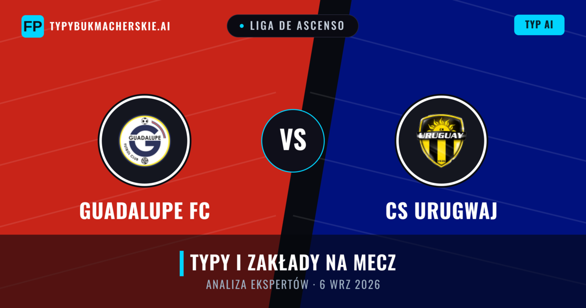 Guadalupe FC vs CS Urugwaj — typy i zapowiedź meczu
