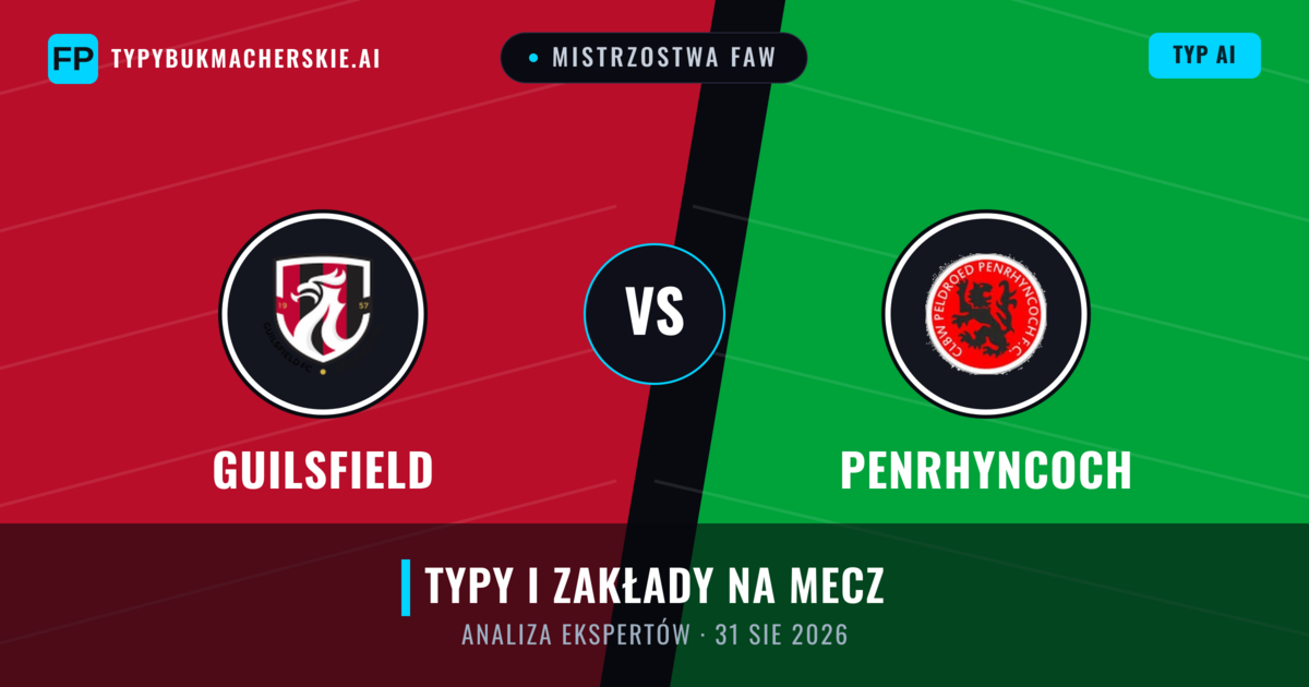 Guilsfield vs Penrhyncoch — typy i zapowiedź meczu