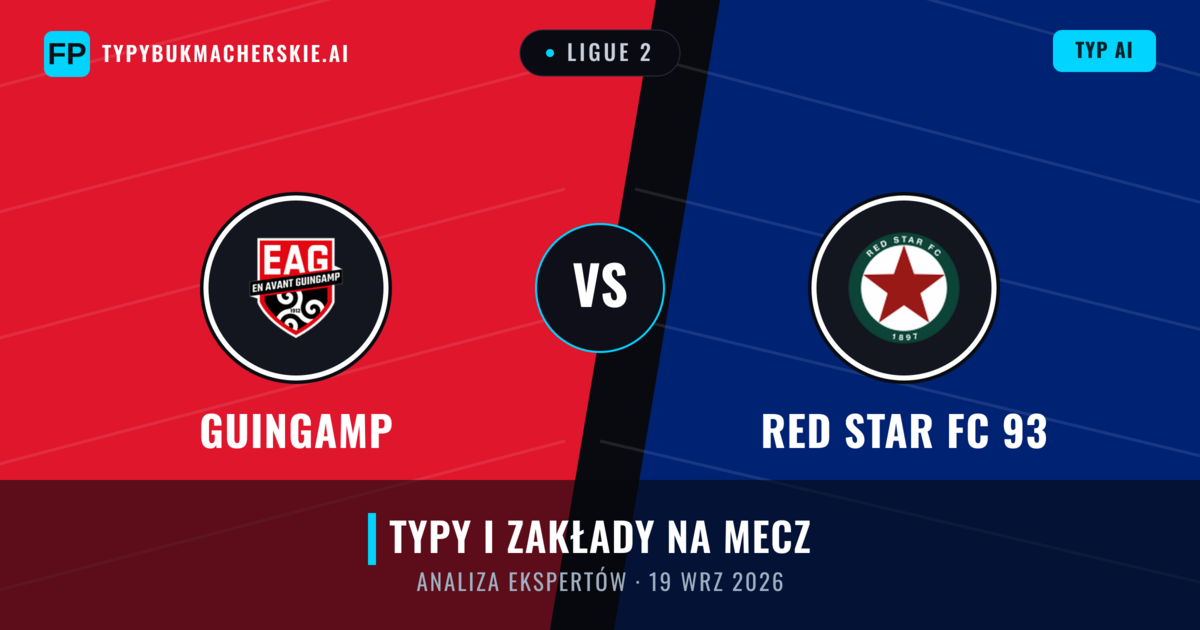 Guingamp vs Red Star FC 93 — typy i zapowiedź meczu
