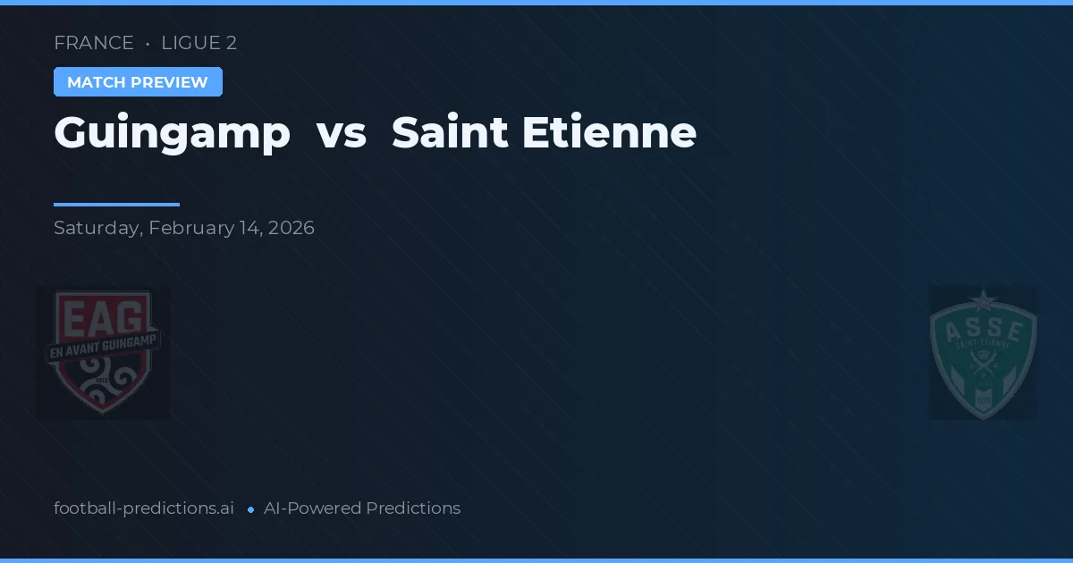 Guingamp vs Saint-Étienne — typy i zapowiedź meczu