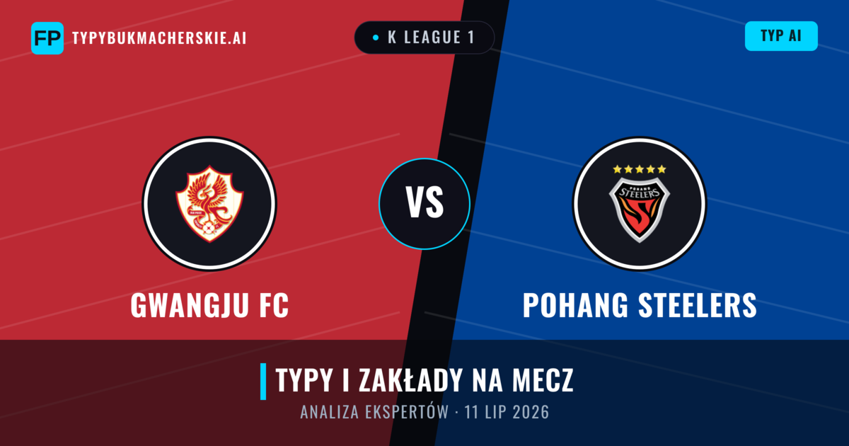 Gwangju FC vs Pohang Steelers — typy i zapowiedź meczu