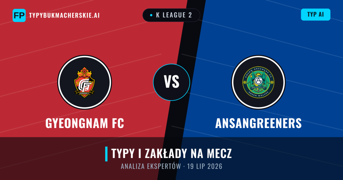Gyeongnam FC vs Ansangreeners — typy i zapowiedź meczu