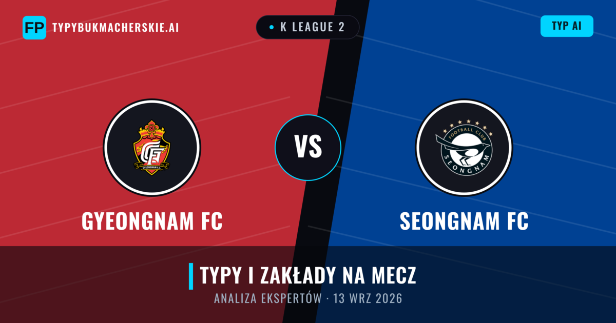 Gyeongnam FC vs Seongnam FC — typy i zapowiedź meczu