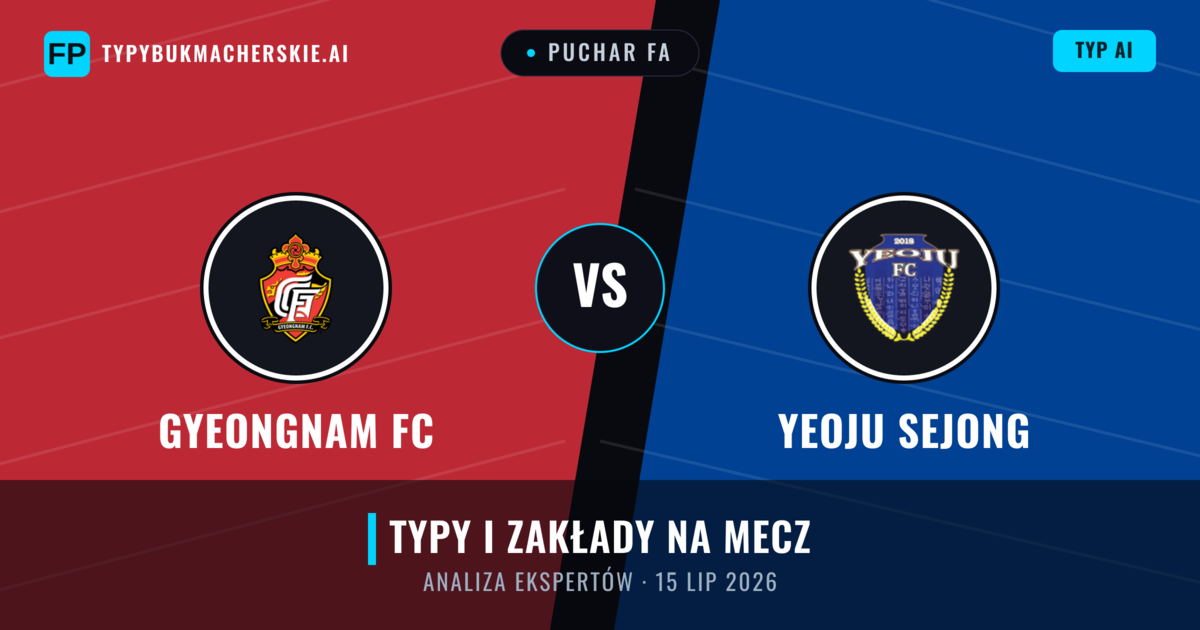 Gyeongnam FC vs Yeoju Sejong — typy i zapowiedź meczu