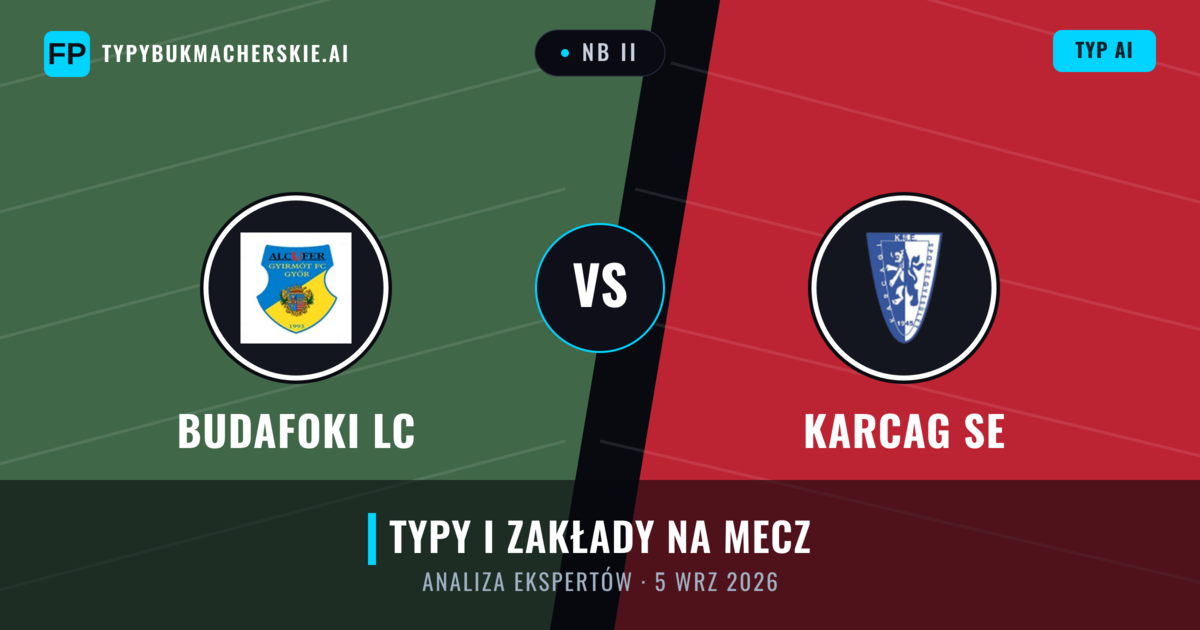 Budafoki LC vs Karcag SE — typy i zapowiedź meczu