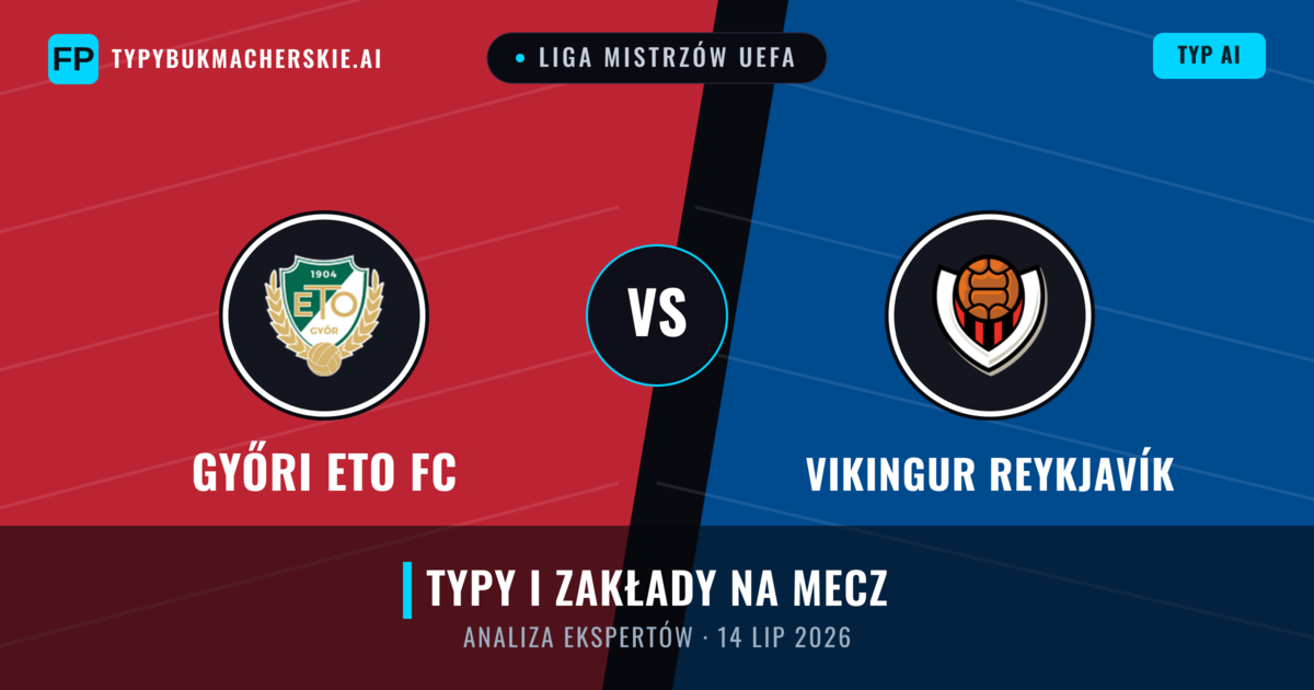Győri ETO FC vs Vikingur Reykjavík — typy i zapowiedź meczu