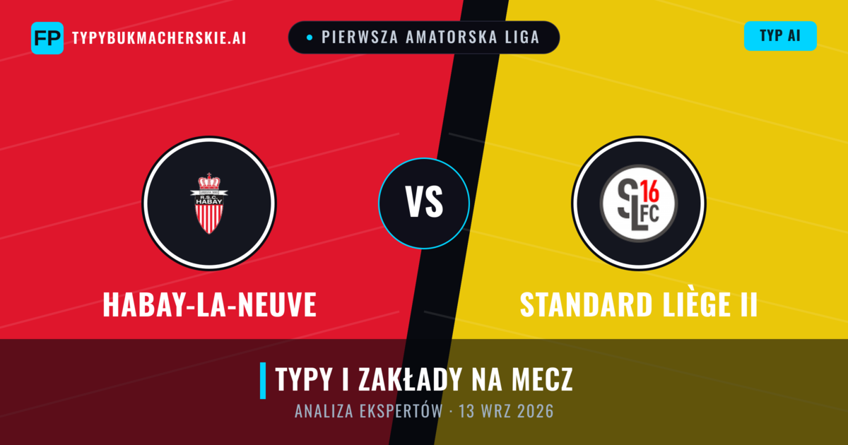 Habay-la-Neuve vs Standard Liège II — typy i zapowiedź meczu