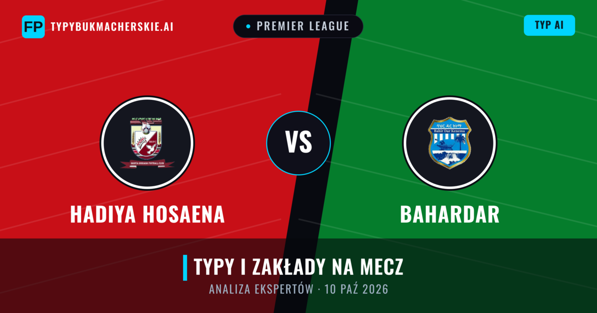 Hadiya Hosaena vs Bahardar — typy i zapowiedź meczu