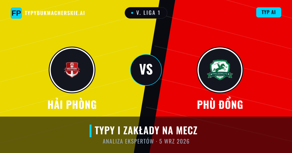 Hải Phòng vs Phù Đổng — typy i zapowiedź meczu