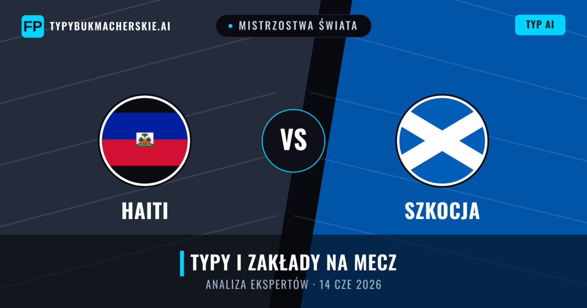Haiti vs Szkocja — typy i zapowiedź meczu