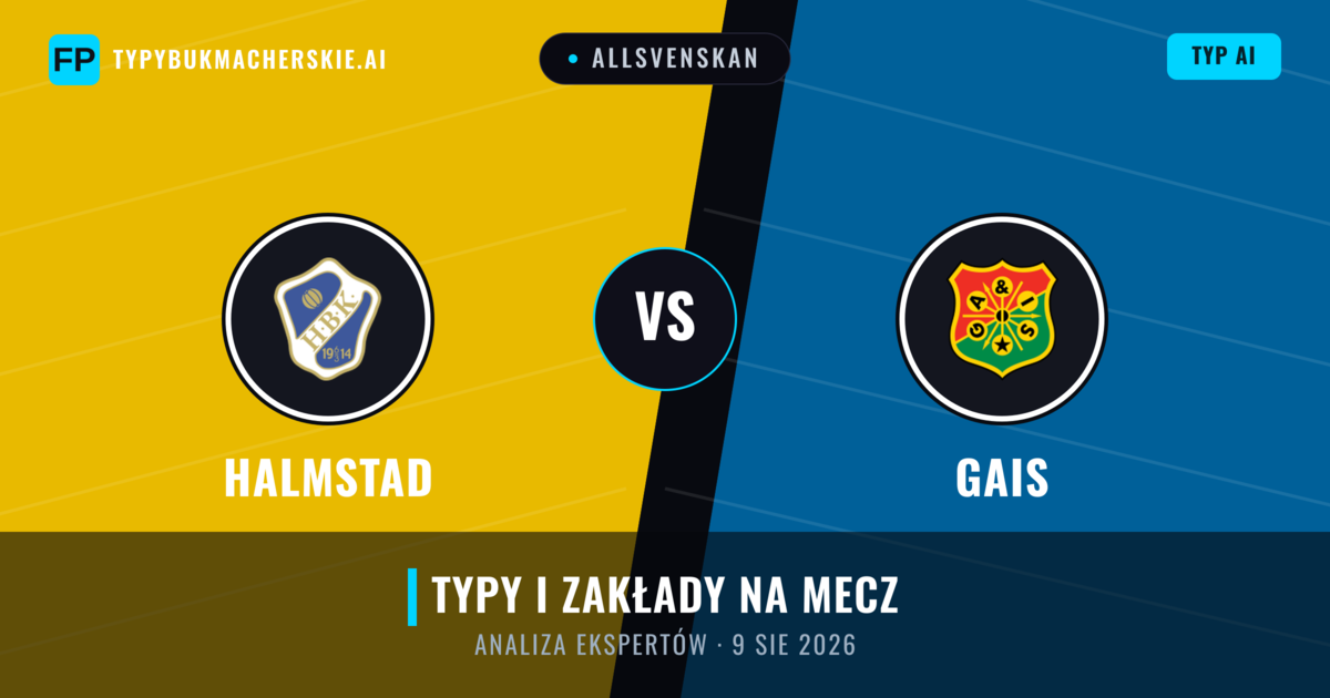 Halmstad vs Gais — typy i zapowiedź meczu