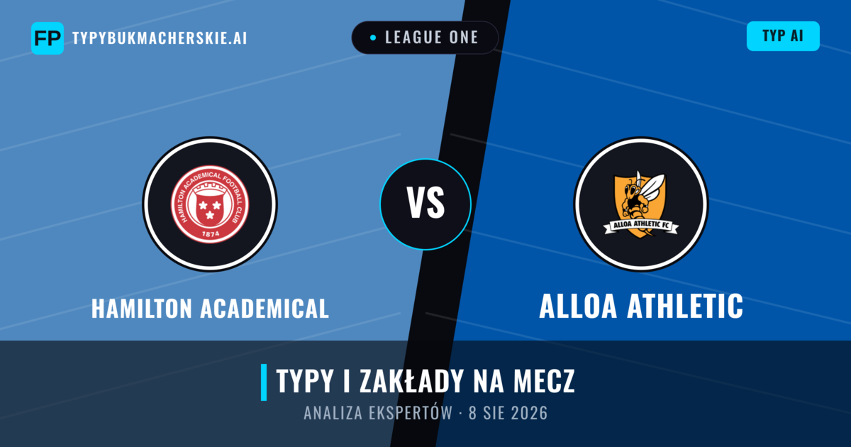 Hamilton Academical vs Alloa Athletic — typy i zapowiedź meczu