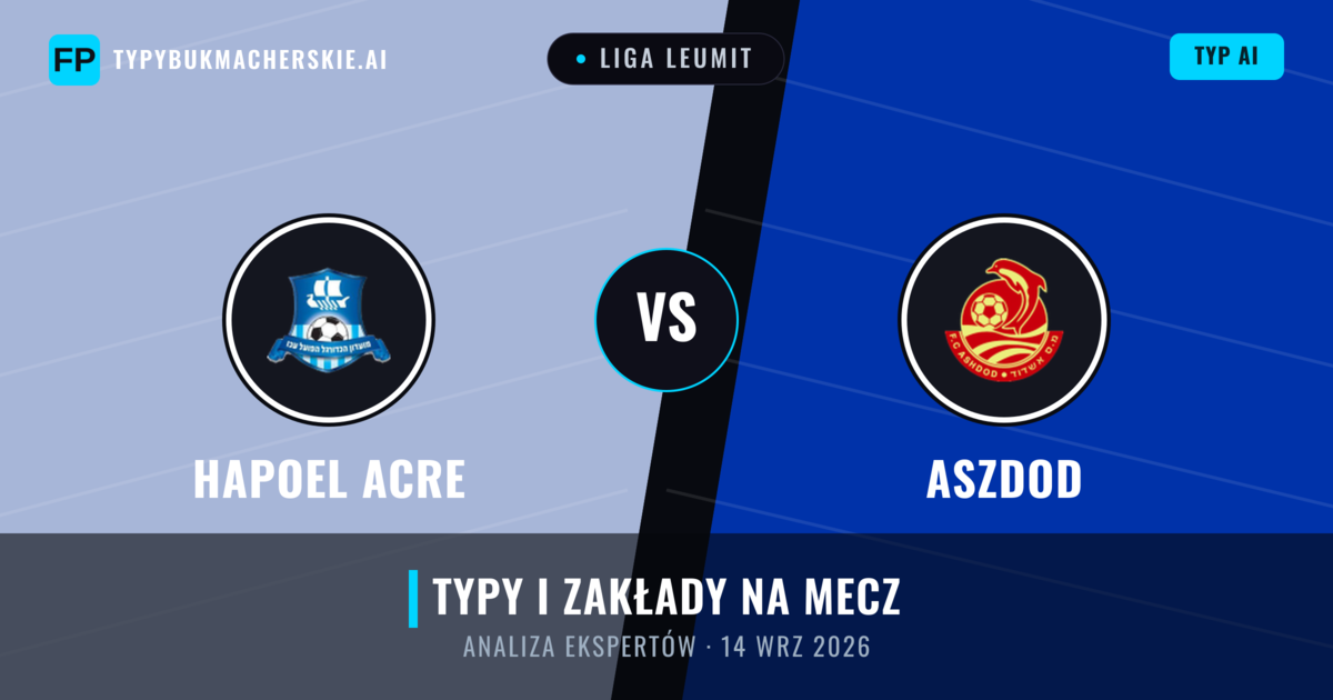 Hapoel Acre vs Aszdod — typy i zapowiedź meczu
