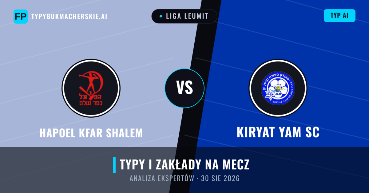 Hapoel Kfar Shalem vs Kiryat Yam SC — typy i zapowiedź meczu