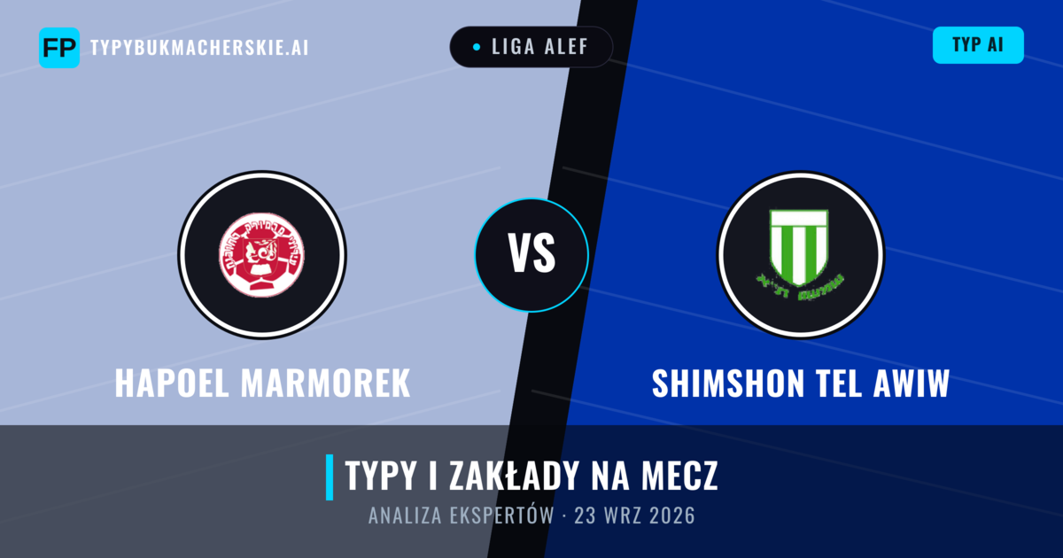 Hapoel Marmorek vs Shimshon Tel Awiw — typy i zapowiedź meczu