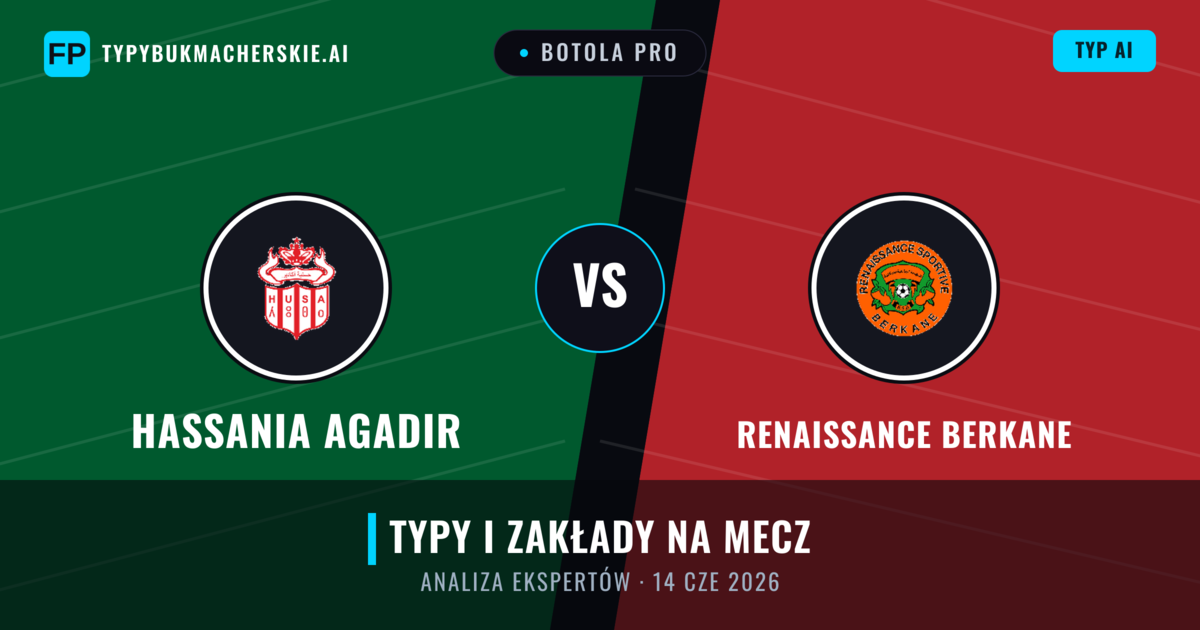 Hassania Agadir vs Renaissance Berkane — typy i zapowiedź meczu