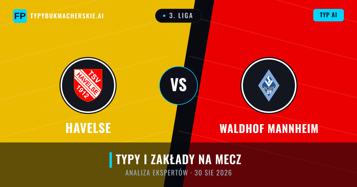 Havelse vs Waldhof Mannheim — typy i zapowiedź meczu