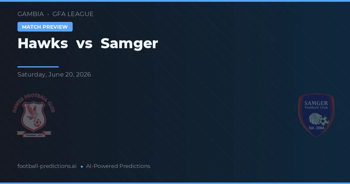 Hawks vs Samger — typy i zapowiedź meczu