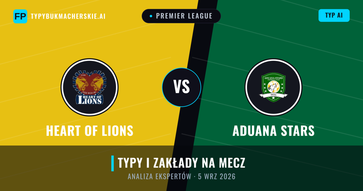Heart of Lions vs Aduana Stars — typy i zapowiedź meczu