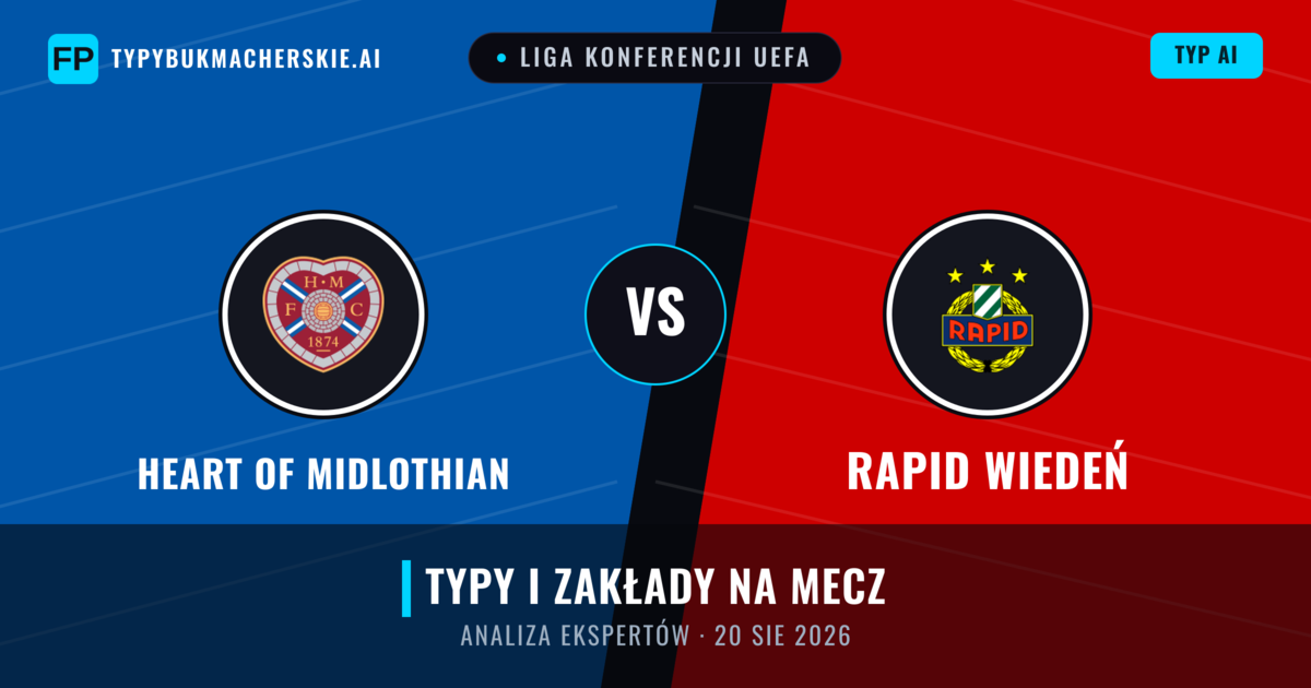 Heart of Midlothian vs Rapid Wiedeń — typy i zapowiedź meczu