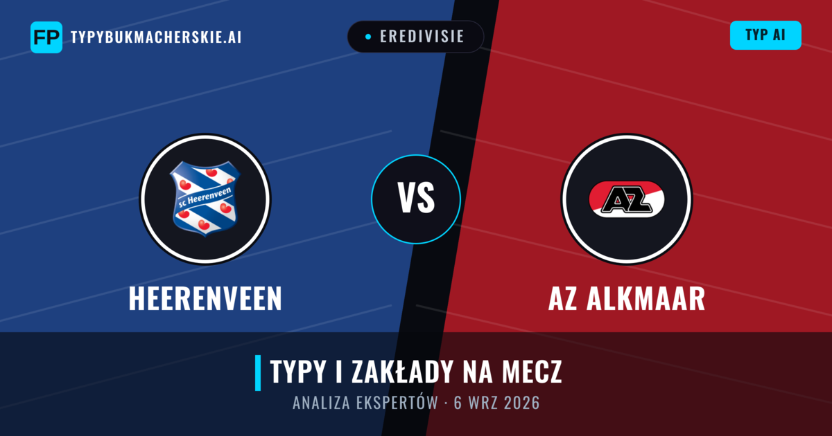 Heerenveen vs AZ Alkmaar — typy i zapowiedź meczu