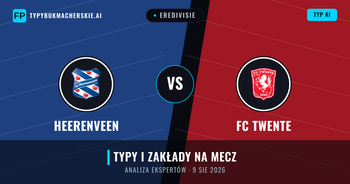 Heerenveen vs FC Twente — typy i zapowiedź meczu