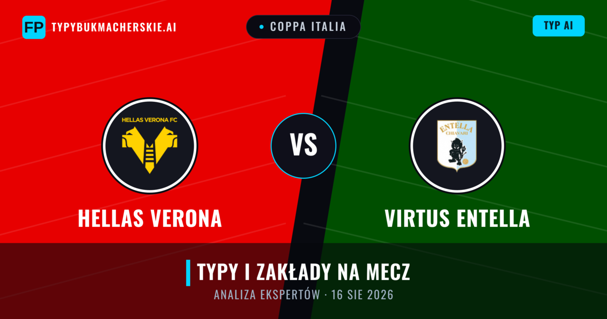 Hellas Verona vs Virtus Entella — typy i zapowiedź meczu