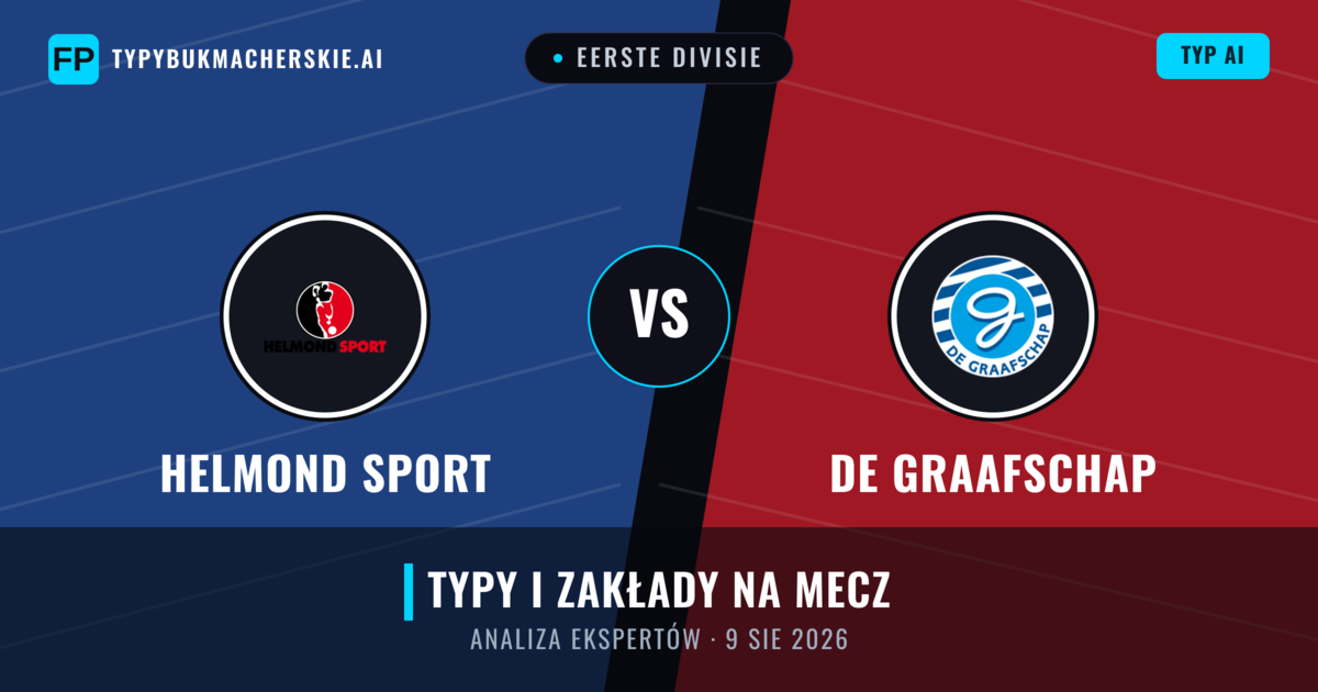 Helmond Sport vs De Graafschap — typy i zapowiedź meczu