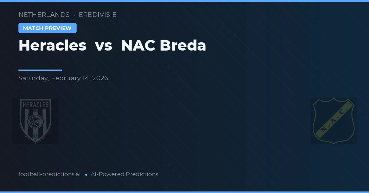 Heracles vs NAC Breda — typy i zapowiedź meczu