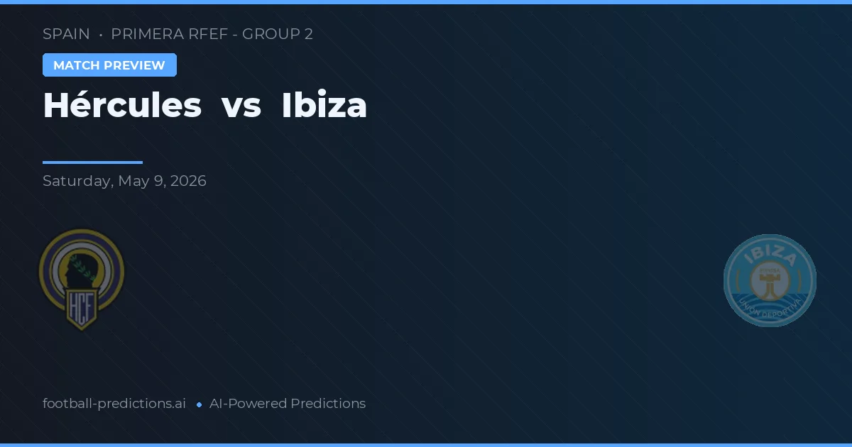 Hércules vs Ibiza — typy i zapowiedź meczu